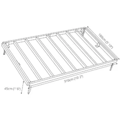 Mercia 10x6ft Pressure Treated Wooden Shed Base - Installation Included 6 Mercia 10x6ft Pressure Treated Wooden Shed Base - Installation Included -Keter Store 12822605 1944832958324144