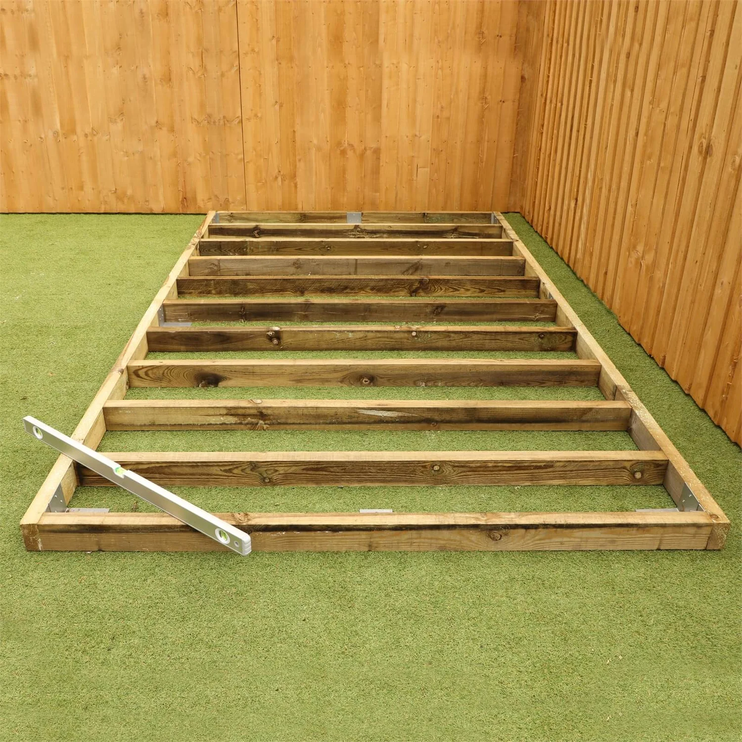 Mercia 10x6ft Pressure Treated Wooden Shed Base - Installation Included Mercia 10x6ft Pressure Treated Wooden Shed Base - Installation Included -Keter Store 12822605 5624832957962926