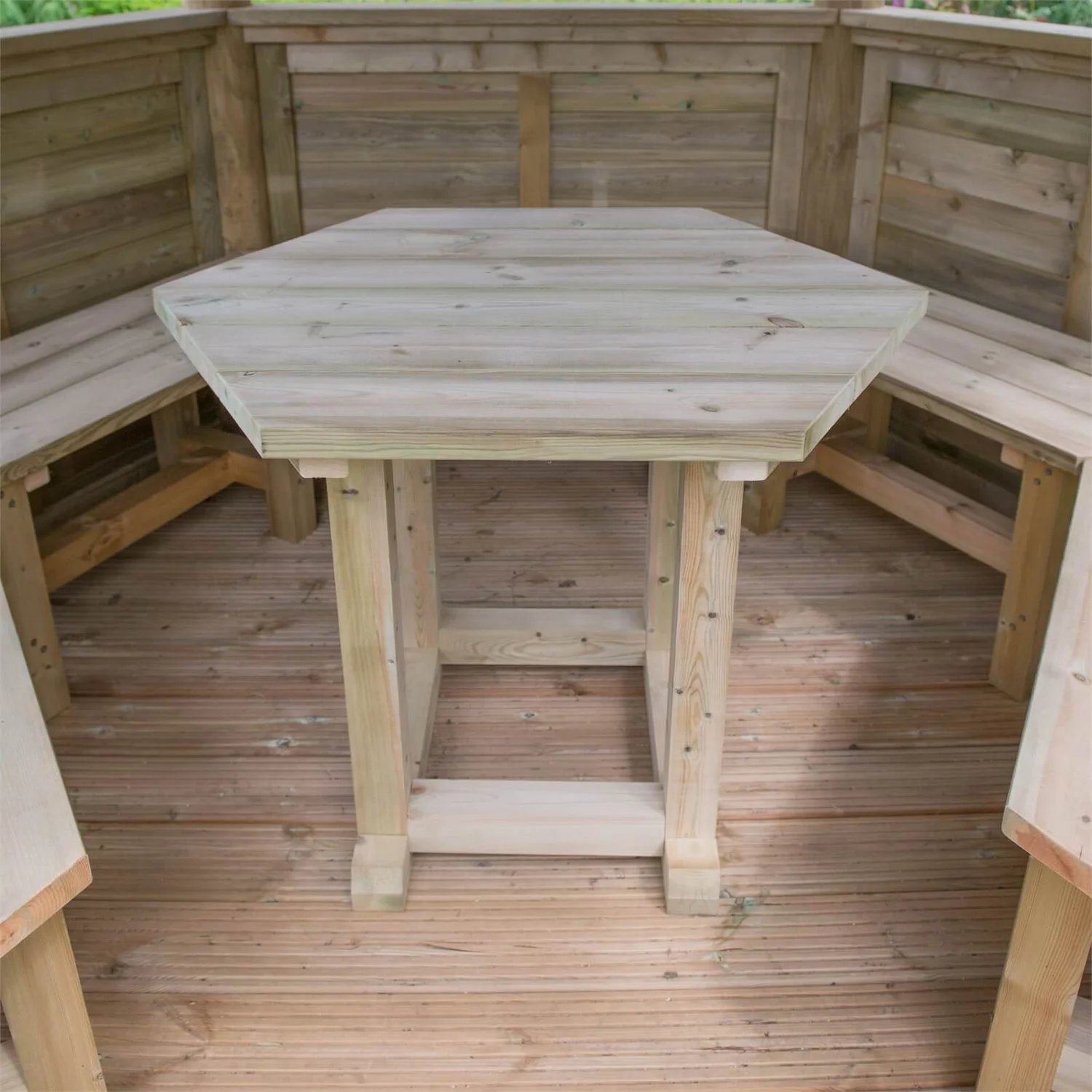 Forest (Installation Included) Thatch Roof Furnished Gazebo - 3m - Green Forest (Installation Included) Thatch Roof Furnished Gazebo - 3m - Green -Keter Store 12823705 9844833216857508