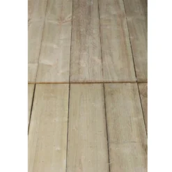 Forest 10 X 6ft Overlap Pressure Treated Double Door Apex Shed -Keter Store 12823857 1244833221774961