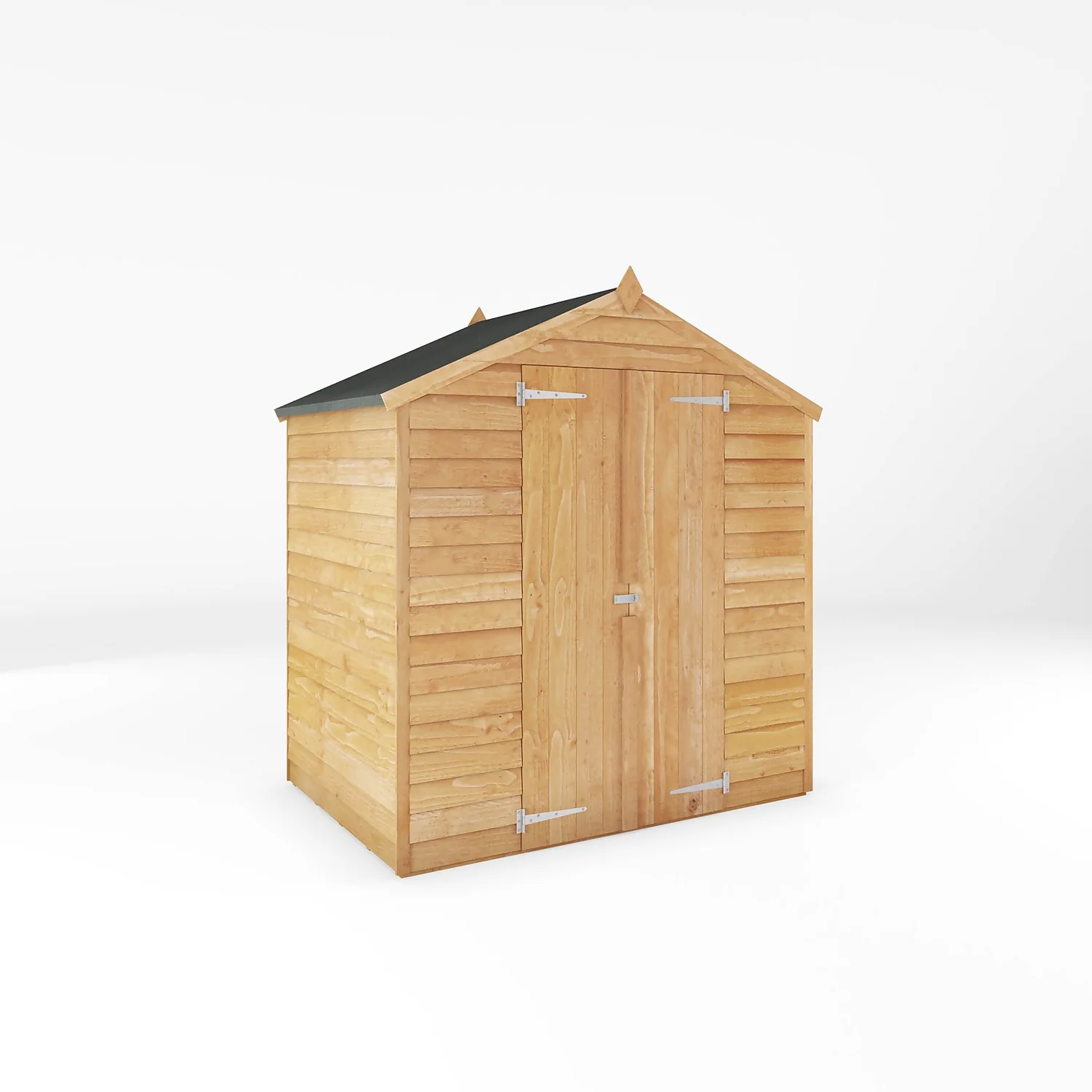 Mercia 4 x 6ft Overlap Apex Windowless Shed - incl. Installation Mercia 4 X 6ft Overlap Apex Windowless Shed - Incl. Installation -Keter Store 12825396 2065023716313629