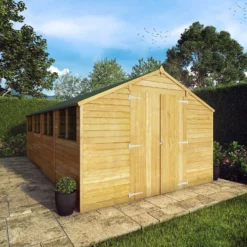 Mercia 20 X 10ft Overlap Apex Shed - Incl. Installation -Keter Store 12825399 1685047800669699
