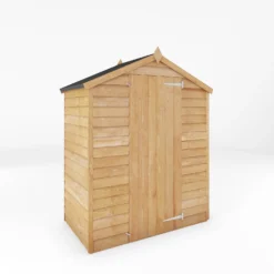 Mercia 5 X 3ft Overlap Apex Windowless Shed - Incl. Installation