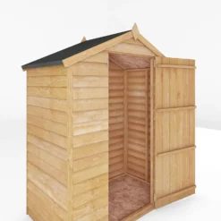 Mercia 5 X 3ft Overlap Apex Windowless Shed - Incl. Installation -Keter Store 12825400 8555012835682029