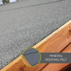 Mercia 5 X 3ft Overlap Apex Windowless Shed - Incl. Installation -Keter Store 12825400 9185012835851406