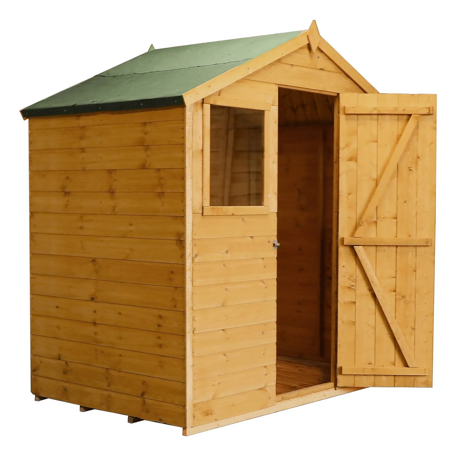 Mercia 4 x 6ft Shiplap Apex Shed - Included Installation Mercia 4 X 6ft Shiplap Apex Shed - Included Installation -Keter Store 12825402 2724989436896891