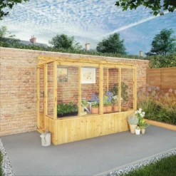 Mercia 8 X 4ft Lean To Greenhouse - Incl. Installation -Keter Store 12825553 6785047800617763