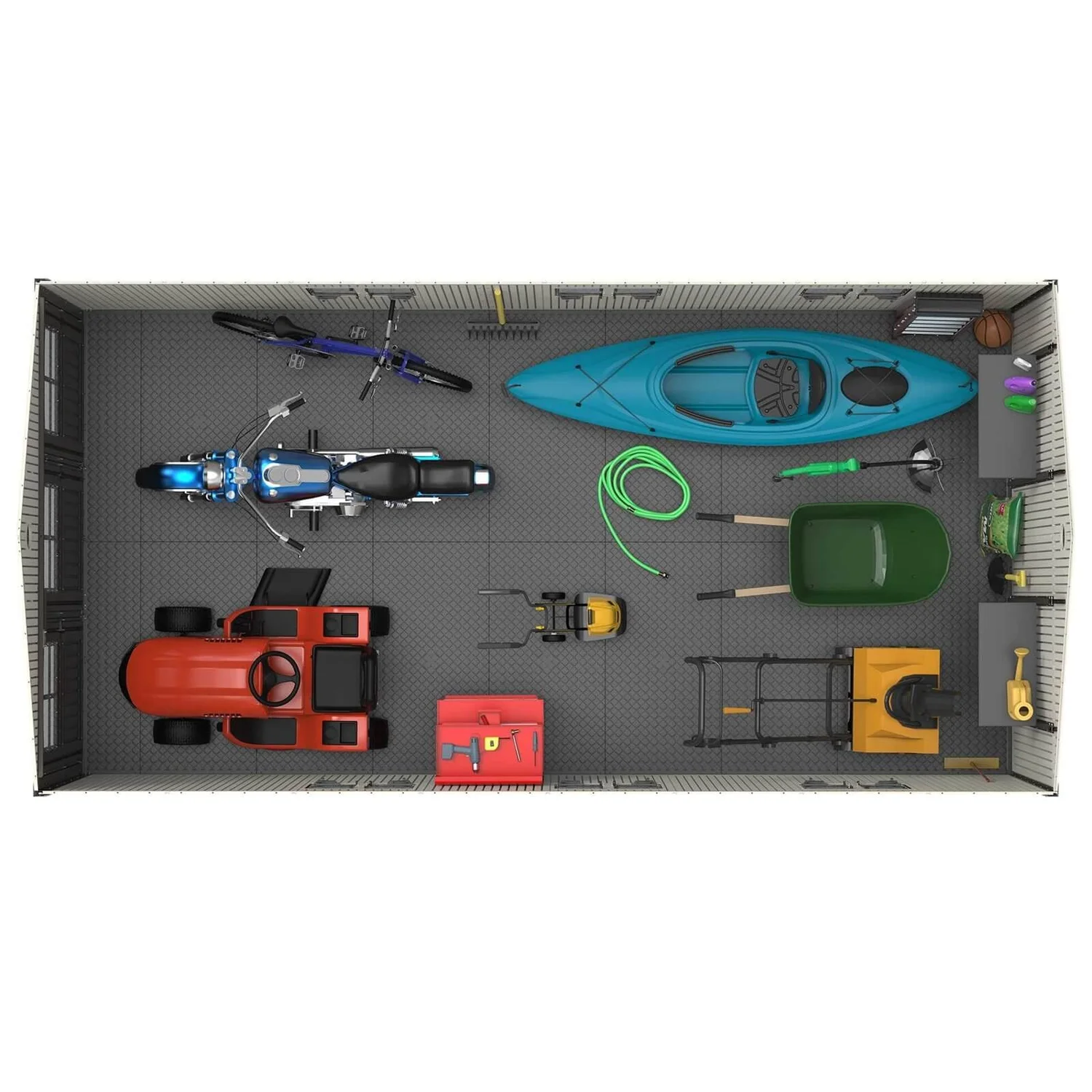 Lifetime 11x21 ft Outdoor Storage Shed Lifetime 11x21 Ft Outdoor Storage Shed -Keter Store 12826448 1324833222522033