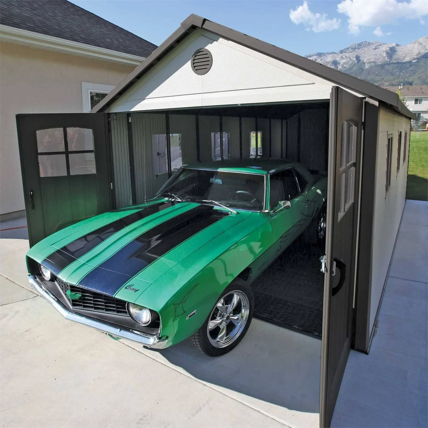 Lifetime 11x21 ft Outdoor Storage Shed Lifetime 11x21 Ft Outdoor Storage Shed -Keter Store 12826448 2024833222393351