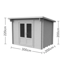 Harwood 3.0m X 2.0m Log Cabin 24kg Felt No Underlay -Keter Store 12832751 1174833199845000
