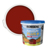 Ronseal Fence Life Plus Paint Red Cedar - 5L