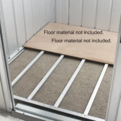 Yardmaster 6x4.5ft Wood Effect Shed (includes Steel Floor Frame Kit) -Keter Store 12834224 2604833195256371