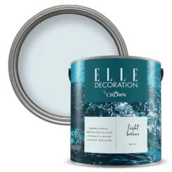 ELLE Decoration By Crown Flat Matt Paint Light Breeze - 2.5L