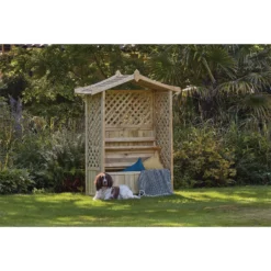 Anchor Fast Seated Arbour FSC -Keter Store 12835671 2804832988873351