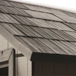 Keter Oakland 11 X 7.5ft Outdoor Garden Apex Storage Shed - Grey -Keter Store 12840588 1345036179685505