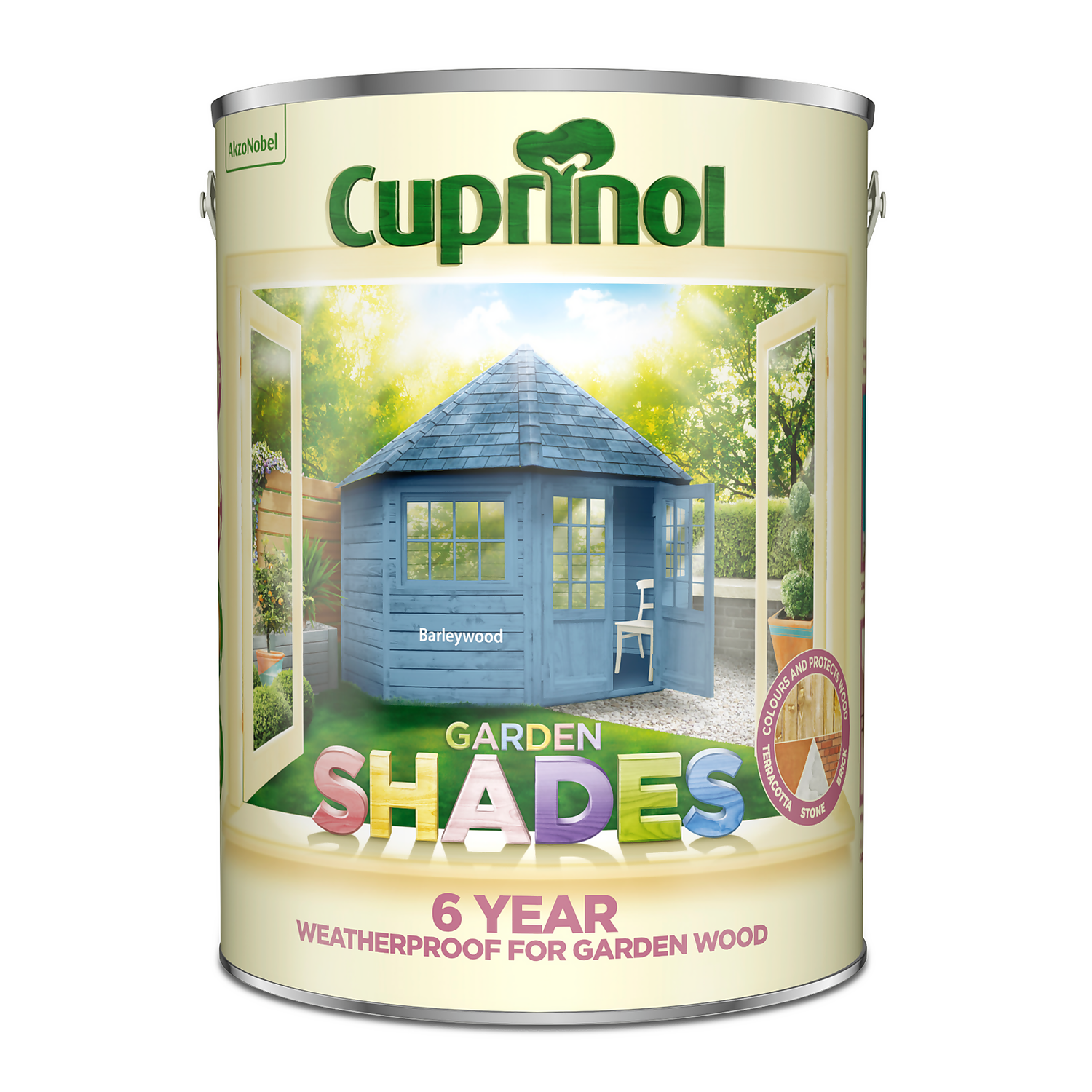 Cuprinol Garden Shades Paint Barleywood - 5L Cuprinol Garden Shades Paint Barleywood - 5L -Keter Store 12840648 5124949842594332
