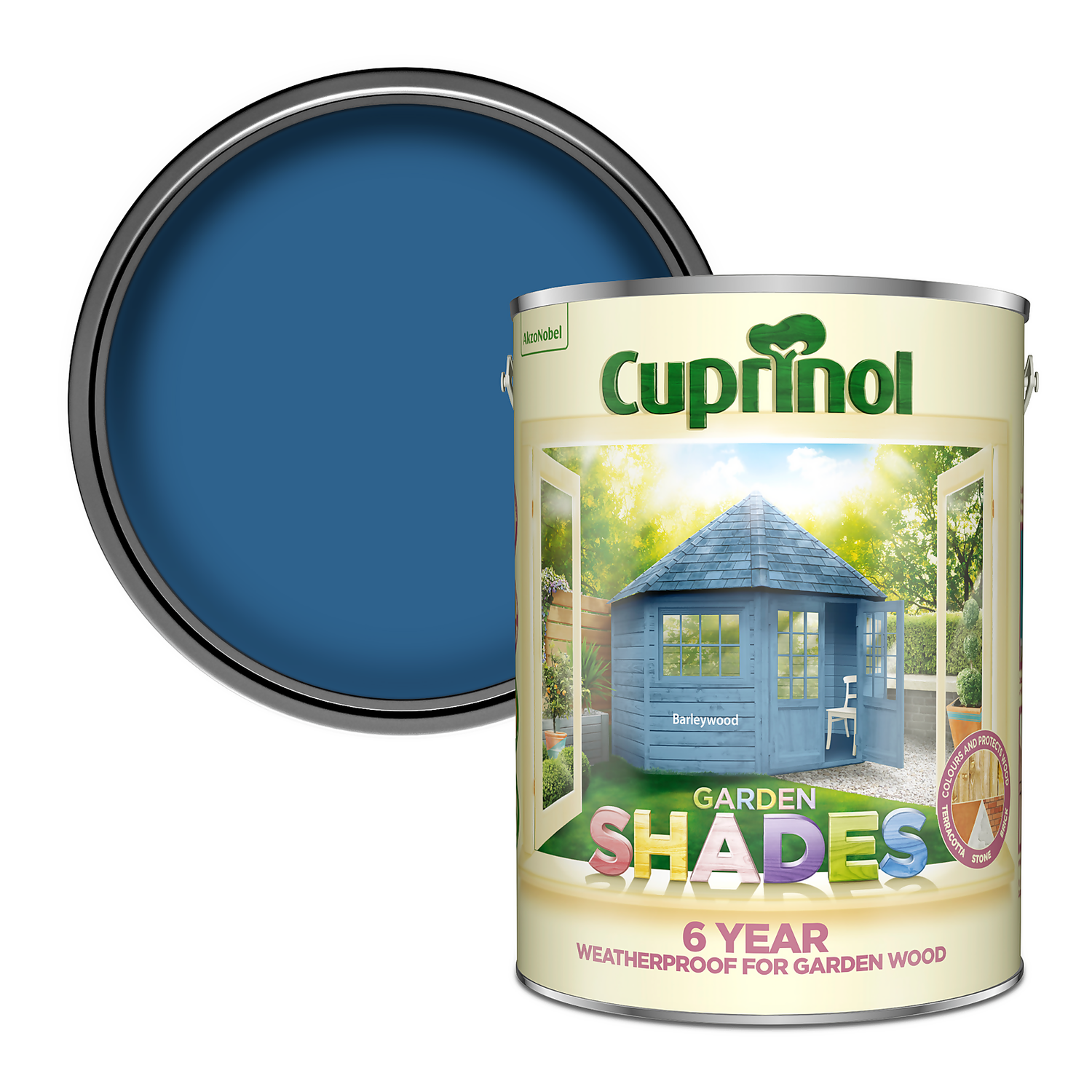 Cuprinol Garden Shades Paint Barleywood - 5L Cuprinol Garden Shades Paint Barleywood - 5L -Keter Store 12840648 6584949842387092
