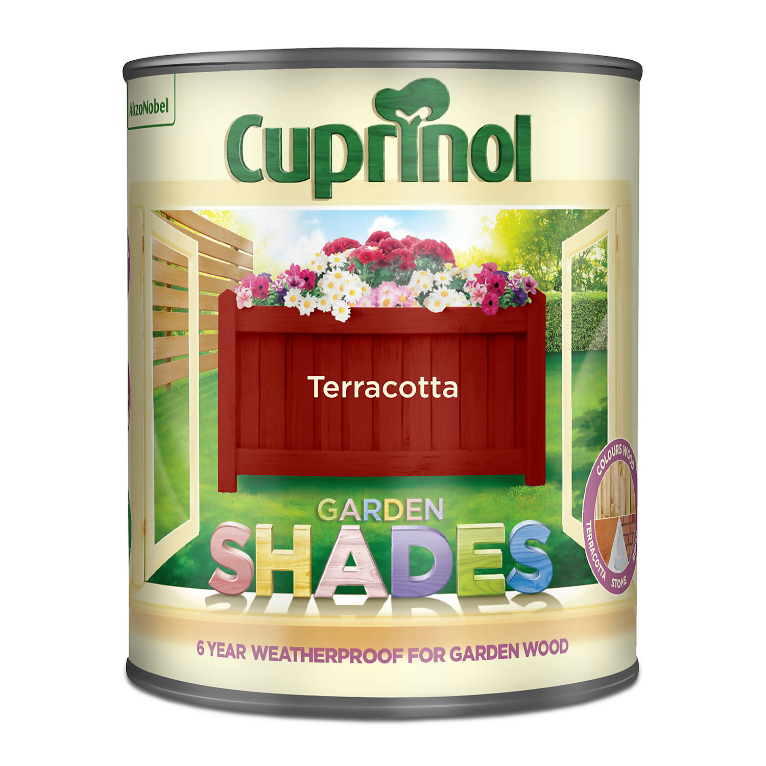 Cuprinol Garden Shades Terracotta - 1L Cuprinol Garden Shades Terracotta - 1L -Keter Store 12840908 6604949843089179