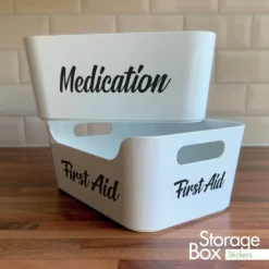 Box Stickers Medication And First Aid -Keter Store 12841802 7784833224492712