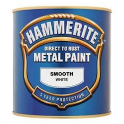 Hammerite Red - Exterior Smooth Metal Paint - 250ml
