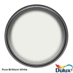 Dulux Weathershield Exterior Gloss Paint Pure Brilliant White - 2.5L -Keter Store 12842014 1044832977626987
