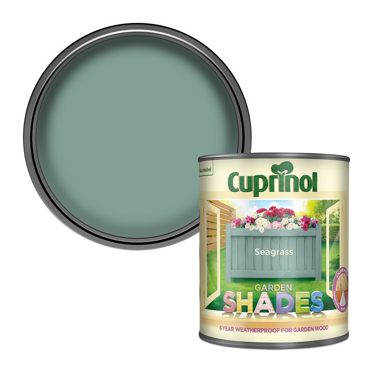 Cuprinol Garden Shades Seagrass - 1L Cuprinol Garden Shades Seagrass - 1L -Keter Store 12844337 2204949843186301