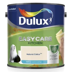 Dulux Easycare Kitchen Natural Calico - Matt Emulsion Paint - 2.5L -Keter Store 12845337 1004832985747636