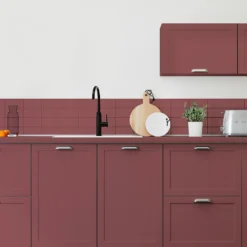 Maison Deco Refresh Kitchen Cupboards, Worktops & Splashbacks Paint Burgundy - 750ml -Keter Store 12878347 1654866384467412