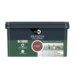 Maison Deco Refresh Kitchen Cupboards, Worktops & Splashbacks Paint Burgundy - 2L