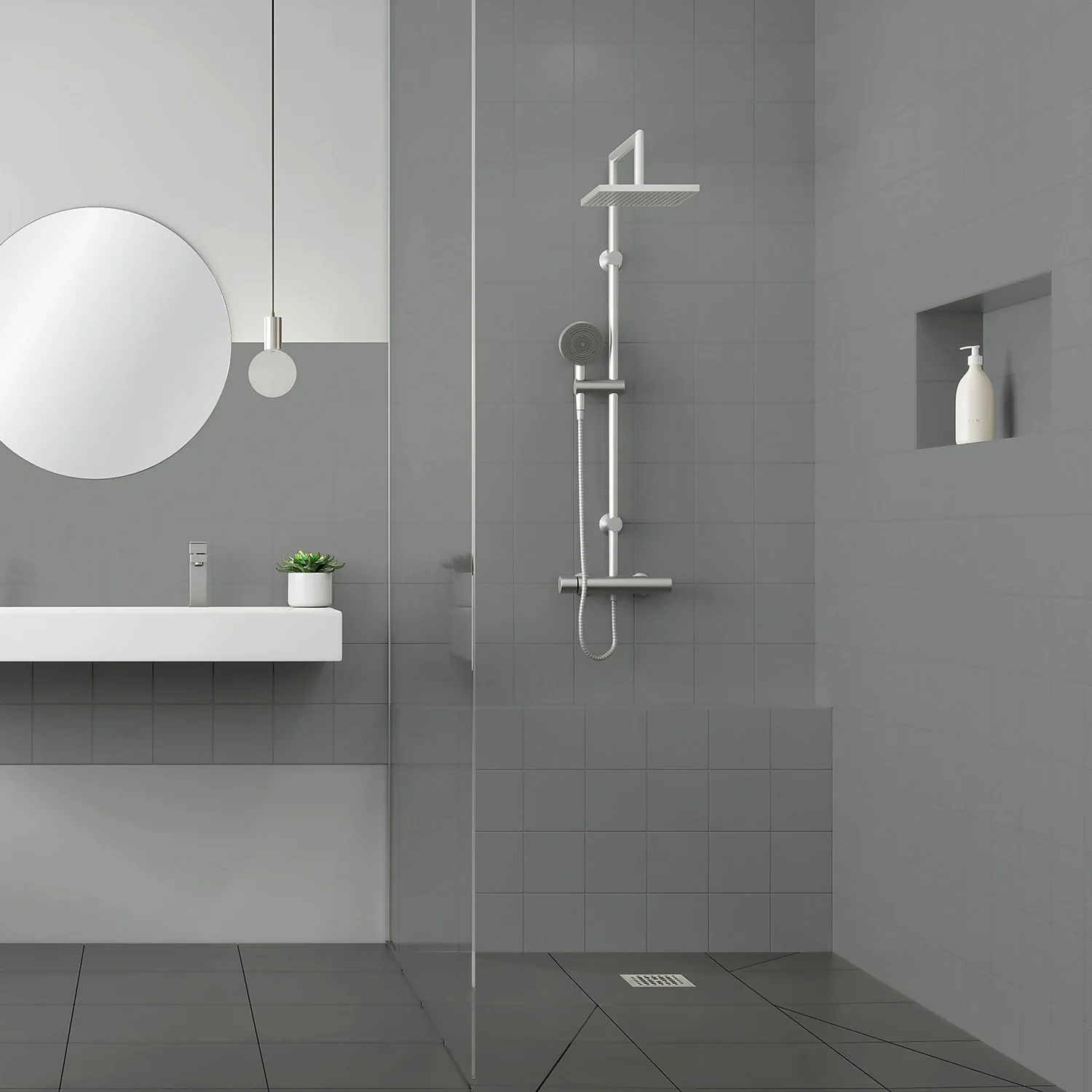 Maison Deco Refresh Bathroom Wall Tile Paint Zinc - 2L Maison Deco Refresh Bathroom Wall Tile Paint Zinc - 2L -Keter Store 12878393 2344866363933774