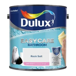 Dulux Easycare Bathroom Rock Salt Soft Sheen Paint - 2.5L -Keter Store 12881508 1184843329243594