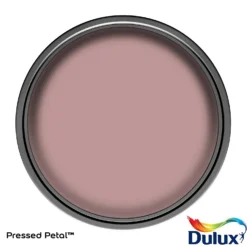 Dulux Simply Refresh One Coat Matt Emulsion Paint Pressed Petal - 2.5L -Keter Store 12881560 7224843843638447