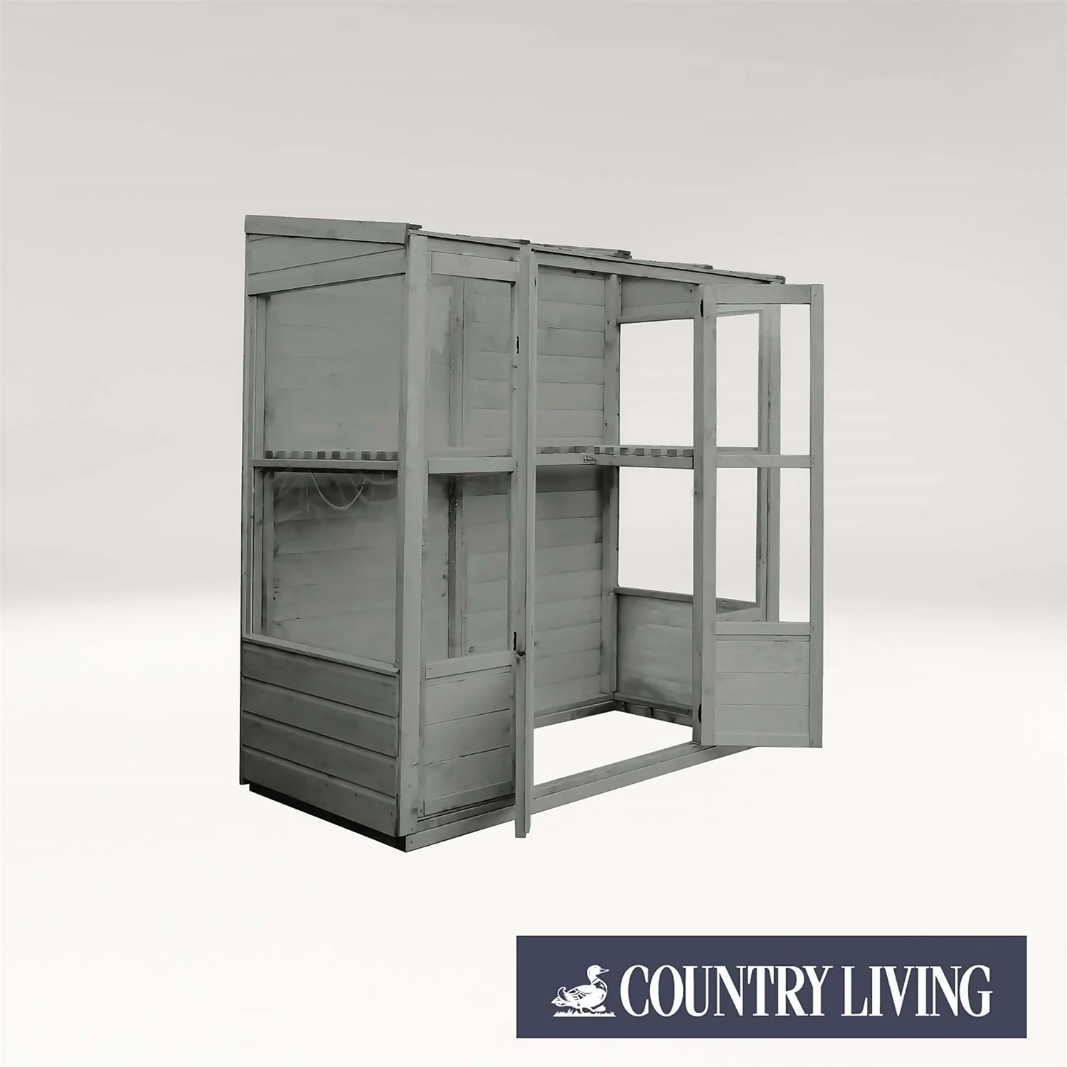 Country Living Durlston 6 x 3ft Traditional Tall Wall Greenhouse Painted + Installation - Thorpe Towers Country Living Durlston 6 X 3ft Traditional Tall Wall Greenhouse Painted + Installation - Thorpe Towers -Keter Store 12881655 4524843878268944