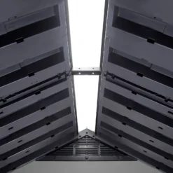 Keter Premier 7 X 7ft Outdoor Garden Apex Storage Shed - Grey -Keter Store 12882034 2475036180455080