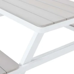 Picnic Bench - White & Grey -Keter Store 12885210 1514846186591569