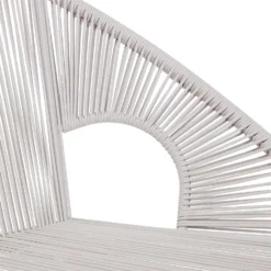 Homebase Acapulco 2 Seater Garden Bench - Grey -Keter Store 12885516 3614843608039213