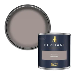 Dulux Heritage Matt Emulsion Paint Terra Ombra - Tester 125ml