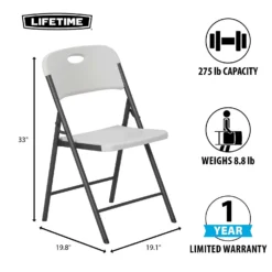 Lifetime Blow Moulded Folding Chair -Keter Store 12886299 4034913634147015