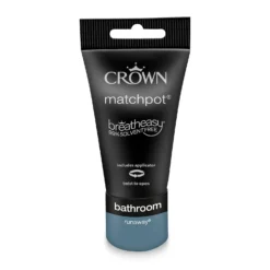 Crown Easyclean Bathroom Paint Runaway - 0.04L -Keter Store 12886560 5834853989689354