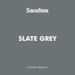 Sandtex® Ultra Smooth Masonry Paint Slate Grey - 5L -Keter Store 12886989 1024855754829033