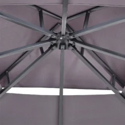 Florence Gazebo With Rattan Panels 4 Florence Gazebo With Rattan Panels -Keter Store 12887045 1474843668990243