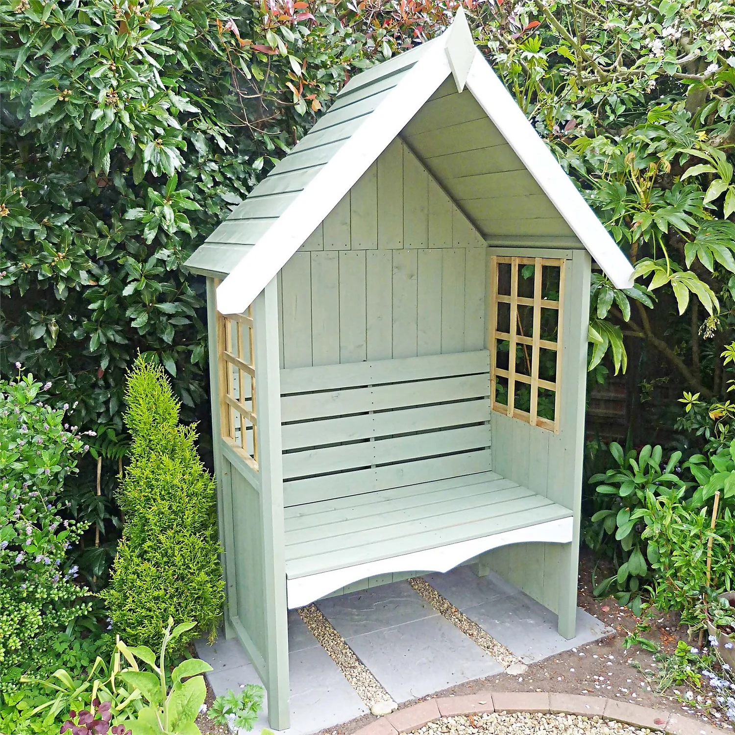 Shire Mimosa Arbour - 4x2ft Shire Mimosa Arbour - 4x2ft -Keter Store 12887176 2104849861721790