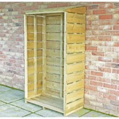 Shire Tall Wall Log Store - 3x1.5ft -Keter Store 12887202 1464851593337372
