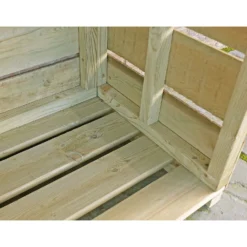 Shire Tall Wall Log Store - 3x1.5ft -Keter Store 12887202 2104851593390721