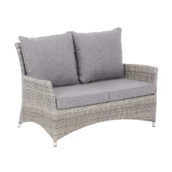 Florence 4 Seater Grey Rattan Garden Sofa Set 4 Florence 4 Seater Grey Rattan Garden Sofa Set -Keter Store 12887803 1054843689611178