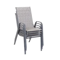 Andorra 4 Seater Garden Dining Set With Parasol -Keter Store 12887989 1274843691051154