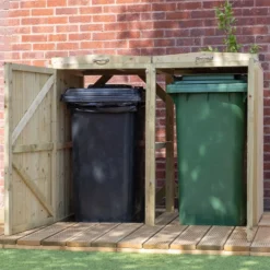 Mercia Double Bin Store (Installed) -Keter Store 12888122 1474843293070518