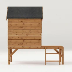 Mercia 4 X 7ft Snug Wooden Playhouse With Tower 3 Mercia 4 X 7ft Snug Wooden Playhouse With Tower -Keter Store 12888282 1264874979631878