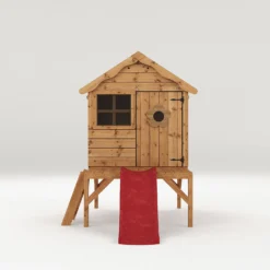 Mercia 7 X 9'4ft Snug Wooden Playhouse Tower & Slide - Installation Included -Keter Store 12888291 7625027554131102