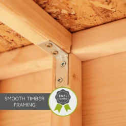 Mercia 5'9ft X 5'8ft Pent Style Wooden Playhouse -Keter Store 12888294 1825019819031530